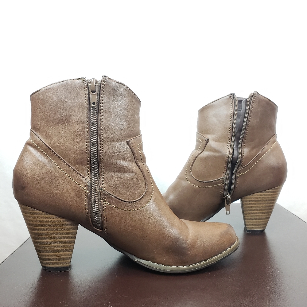 2/$25 Target Cowboy Style Ankle Boots